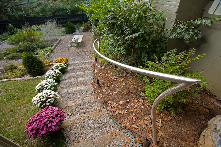 Coe handrail, Photo by Julius Friedman